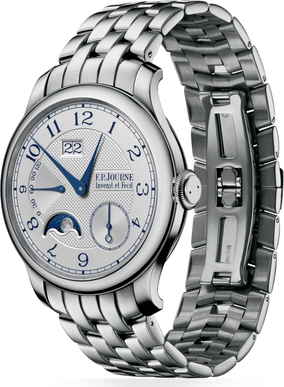 FP Journe,CLASSIQUE 40mm,40mm,Platinum,Silver,Automatic,Moonphase,Power Reserve Indicator,Big Date,1300,1300.3 AL2 C PT F