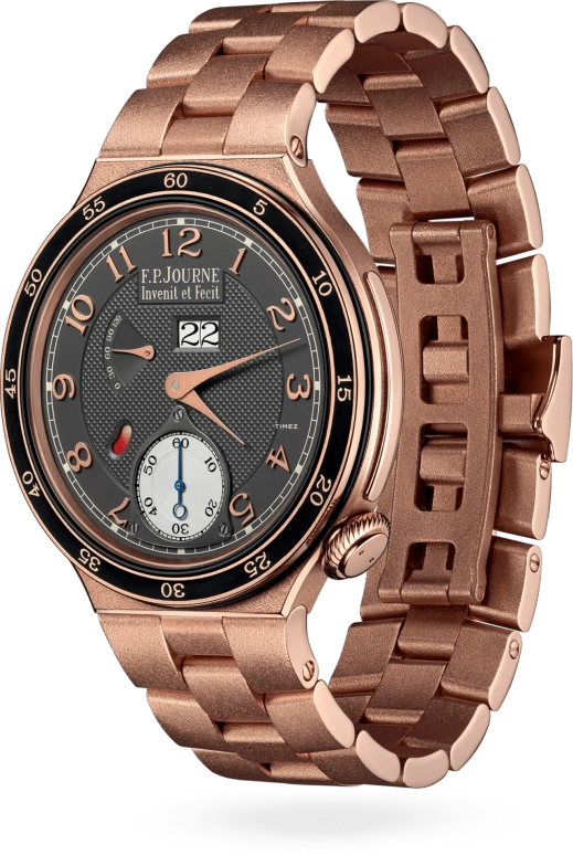 FP Journe,LINESPORT 44mm,44mm,Rose Gold,Grey,Automatic,Power Reserve Indicator,Big Date,1300,1300.3 AR2 OR HD Face 1