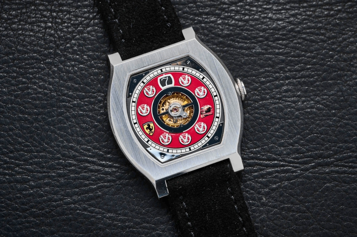 FP Journe,Other ,Platinum,Red,Handwound,Tonneau,Silver,Michael Schumacher,Vagabondage 1