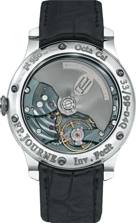 FP Journe,RUTHENIUM 40mm,40mm,Platinum,Grey,Silver,Automatic,Month,Date,Day,Power Reserve Indicator,Sapphire,Crystal Glass,Round,1300 OCTA 20CALENDRIER 1