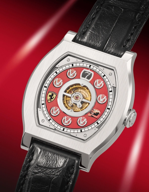 FP Journe,Other ,Platinum,Red,Handwound,Tonneau,Silver,Michael Schumacher,Vagabondage 1