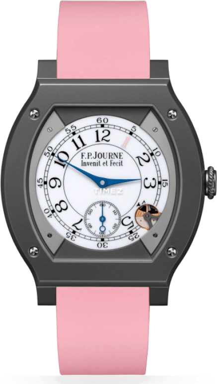 FP Journe,ELEGANTE 48x40mm,48x40mm,Titanium,White,Grey,Electromechanical,In-house Caliber,Sapphire,1210 ELHT BCRF