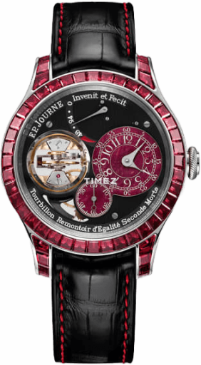 FP Journe Souveraine Tourbillon Souverain Joaillerie Rubis