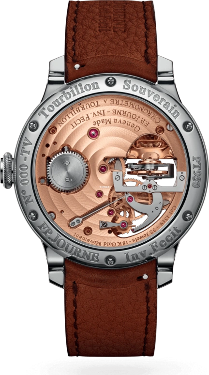 FP Journe,BLACK LABEL 42mm,42mm,Platinum,Black,Handwound,Power Reserve Indicator,Tourbillon,1519 Gabarit RS HD 2