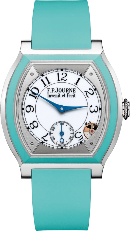 FP Journe,ELEGANTE 40x35mm,40x35mm,Titanium Gold,White,Quartz,Sapphire,Crystal Glass,Tonneau,1210 Elegante Titane Inserts HD 0