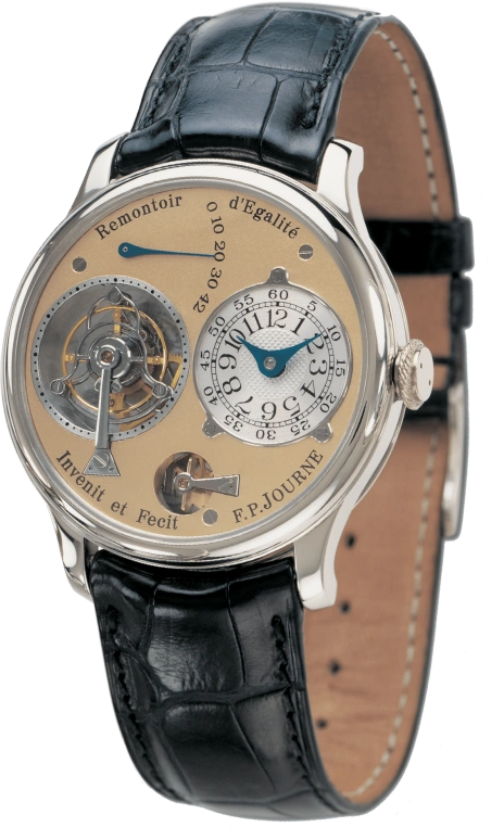 FP Journe,BRASS 38mm,38mm,Platinum,Yellow,Silver,Handwound,Power Reserve Indicator,Tourbillon,1498 T PT Jaune Principale