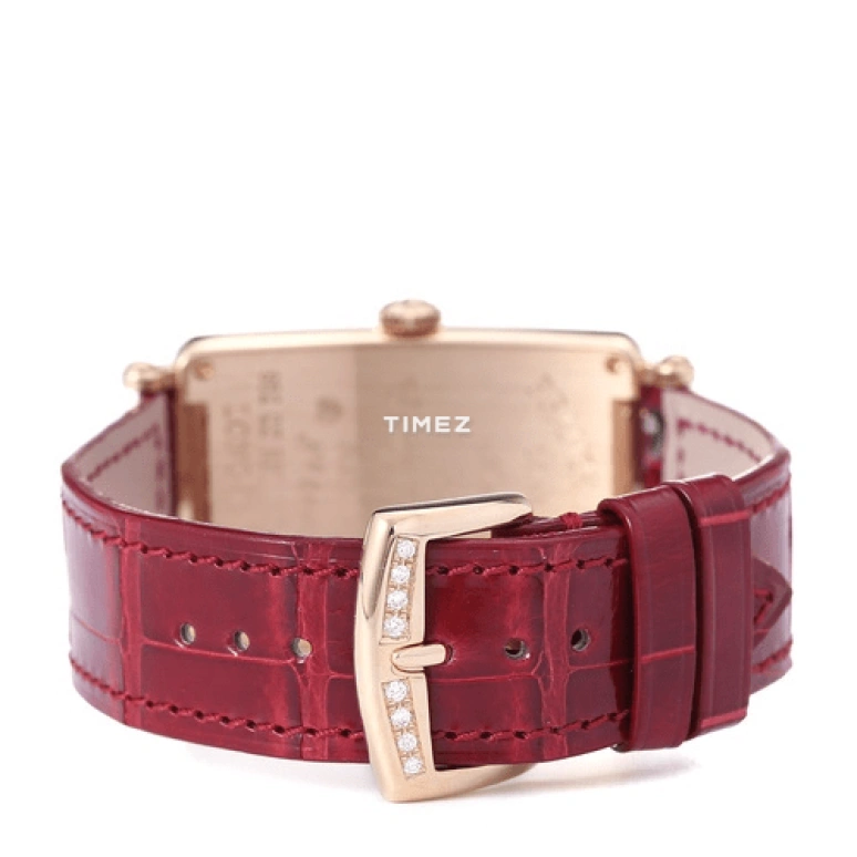 Franck Muller,LONG ISLAND 44x26mm,44x26mm,Rose Gold,White,Quartz,Sapphire,Rectangular,952QZ REL MOP D1R CD8