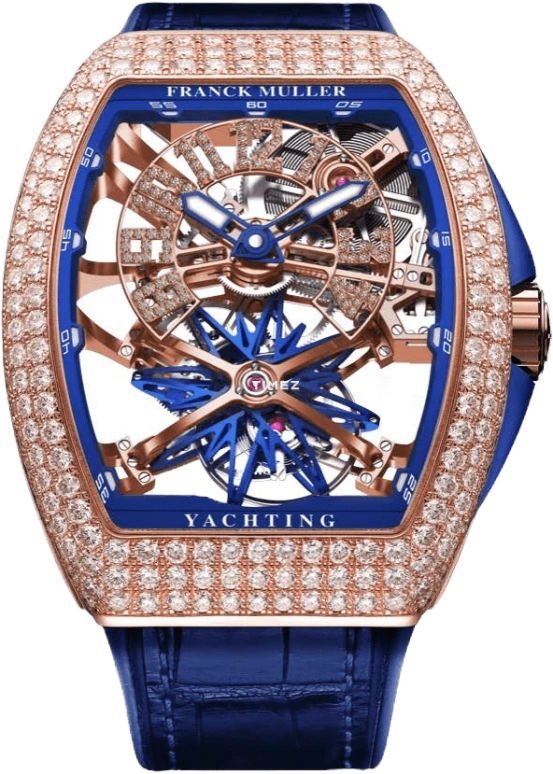 Franck Muller Yachting V 45 T GR CS SQT YACHT D NBR CD BL 5N