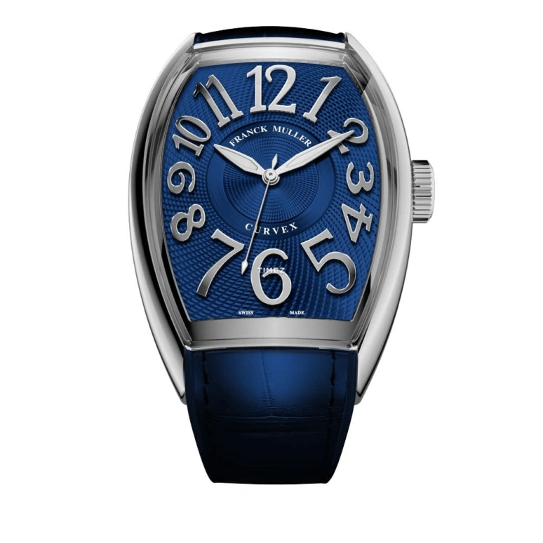Franck Muller,Curvex CX 40mm,40mm,Stainless Steel,Blue,Automatic,42hours,In-house Caliber,CX 40 SC AT AC AC AC