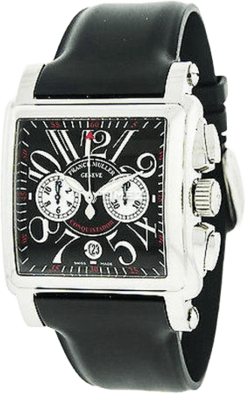 Franck Muller,Conquistador 44x44mm,44x44mm,White Gold,Silver White,Automatic,60hours,In-house Caliber,10000 H CC