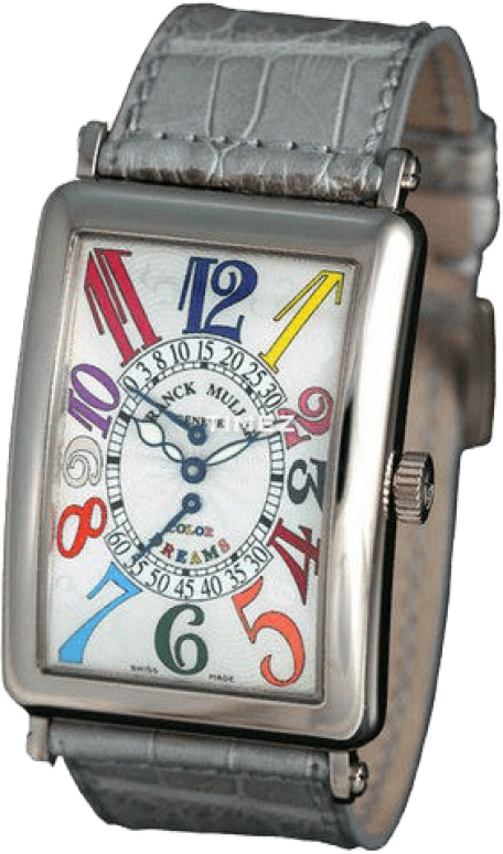 Franck Muller,Color Dreams ,White Gold,White,Sapphire,Crystal Glass,1100 DS R COL DRM