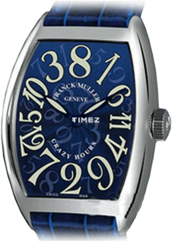 Franck Muller Crazy Hours 8880 CH ACBL BLUESTRAP