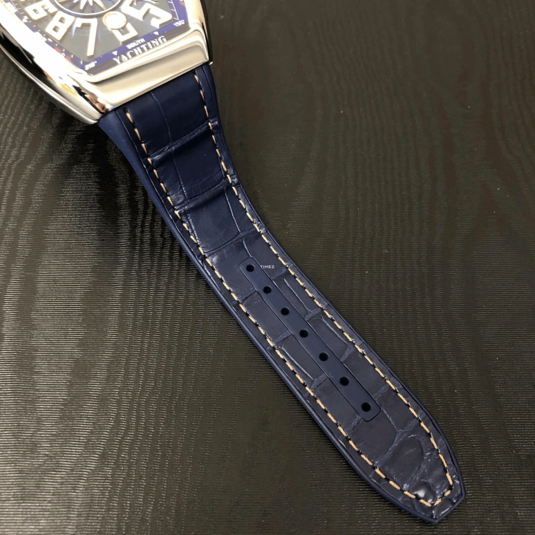 Franck Muller,MEN'S 45mm,45mm,Stainless Steel,Blue,Automatic,Day,Sapphire,Crystal Glass,V 45 SC DT YACHTING