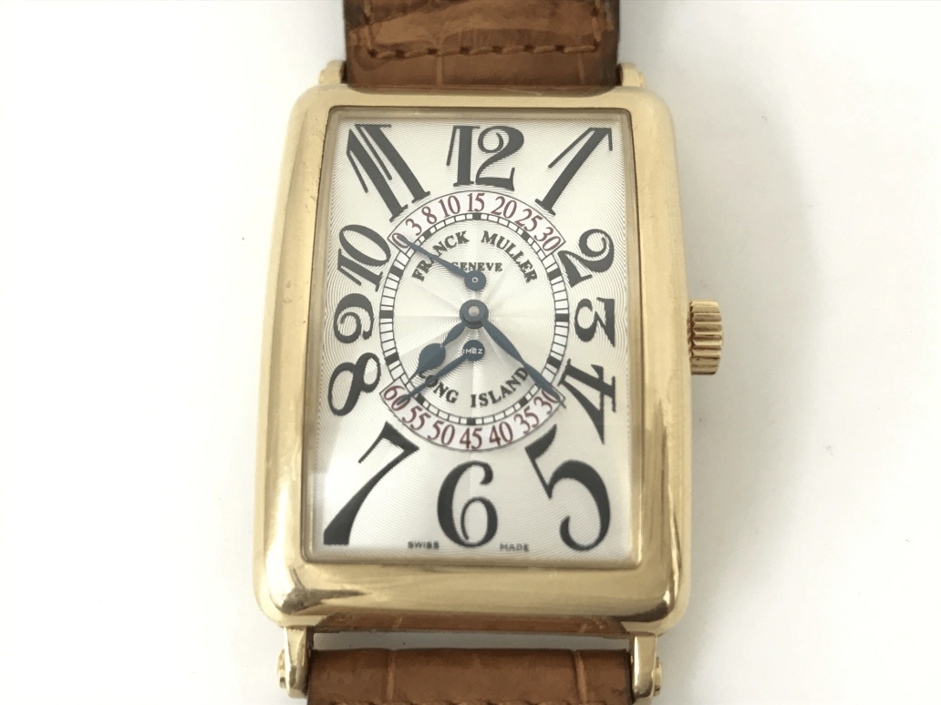 Franck Muller,LONG ISLAND 33x45mm,33x45mm,Rose Gold,White,Silver,Automatic,Flyback,Retrograde,1100 DSR