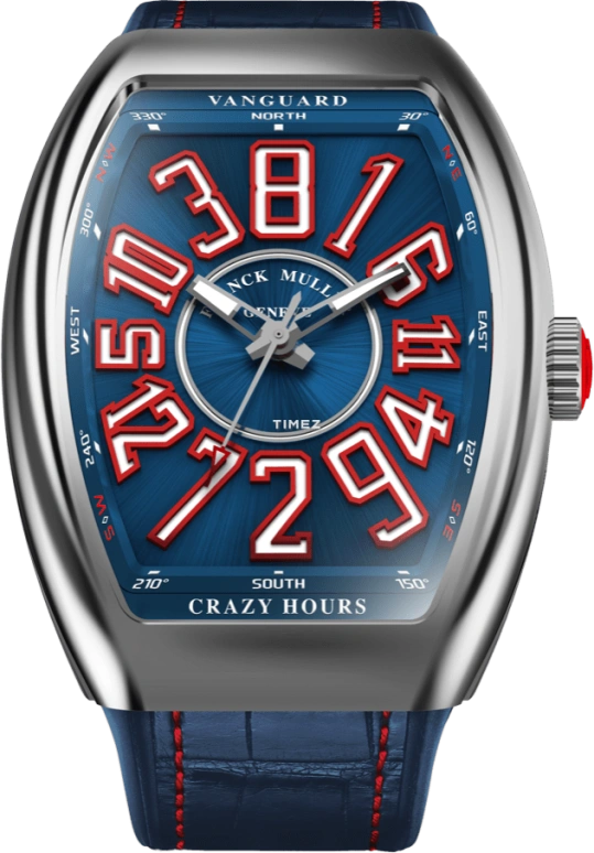 Franck Muller Crazy Hours V 32 CH AMERICA BL
