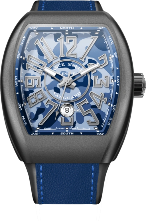 Franck Muller Camouflage V 45 SC DT CAMOU MC BL
