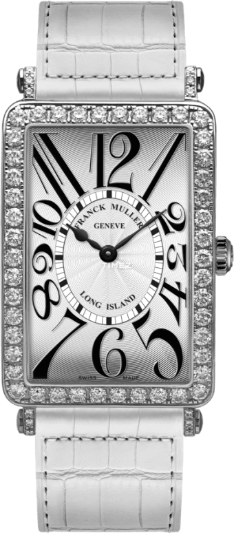 Franck Muller,LONG ISLAND 30.60x51.80mm,30.60x51.80mm,Stainless Steel,Silver,Quartz,In-house Caliber,Sapphire,Crystal Glass,1002 QZ D 1R