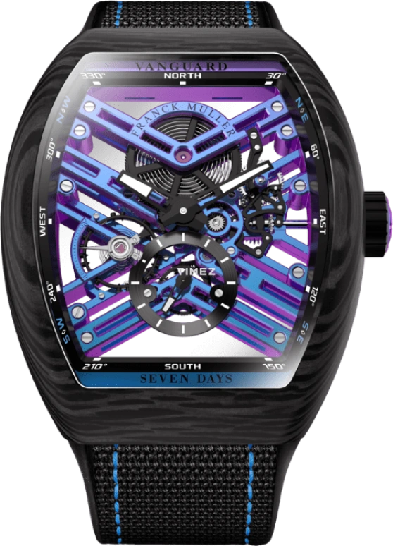Franck Muller VANGUARD V 45 S6 SQT MVT NT BL