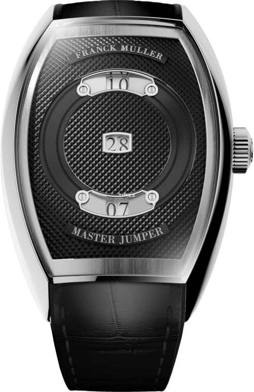 Franck Muller,Classic 40.20x55.40mm,40.20x55.40mm,Stainless Steel,Black,Handwound,Big Date,Sapphire,Crystal Glass,C38 MJ ACACBR CAD NRAC