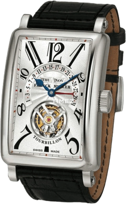 Franck Muller,LONG ISLAND 35.20x59.20mm,35.20x59.20mm,Rose Gold,White,Handwound,60hours,In-house Caliber,1350 TMC