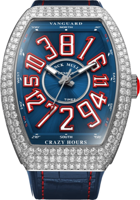 Franck Muller Crazy Hours V 32 CH D AMERICA BL