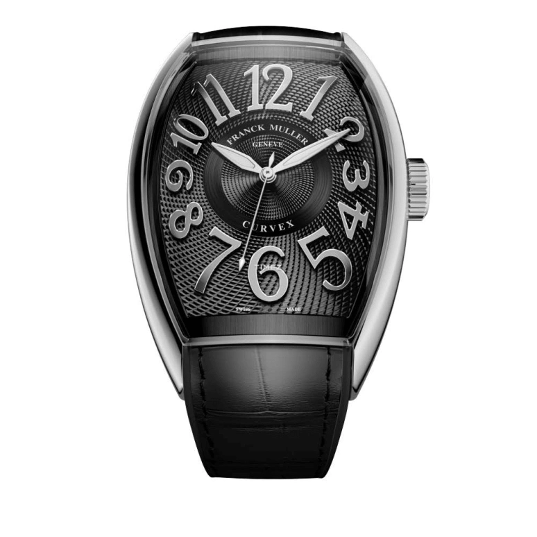 Franck Muller,Curvex CX 40.15x58.70mm,40.15x58.70mm,Stainless Steel,Black,Automatic,42hours,In-house Caliber,CX 40 SC AT AC TTNRBR AC