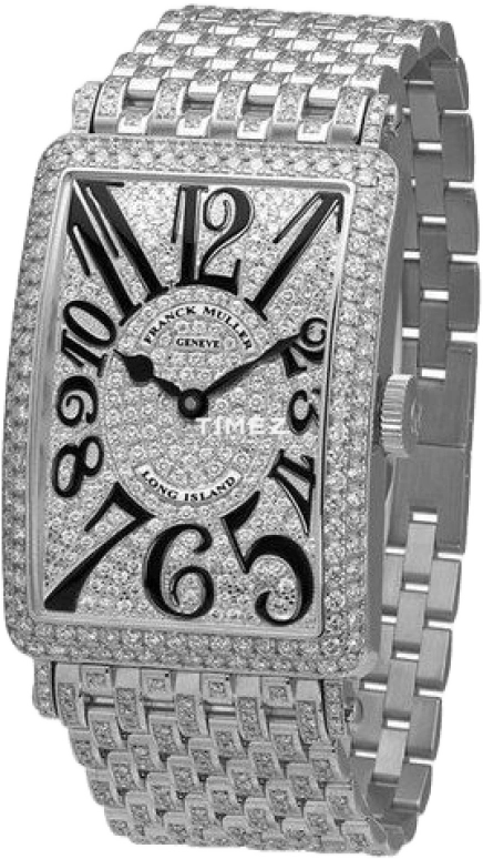 Franck Muller,LADIES' 25.90x44.40mm,25.90x44.40mm,Rose Gold,Sapphire,Crystal Glass,Setting,Diamonds,952 QZ D CD