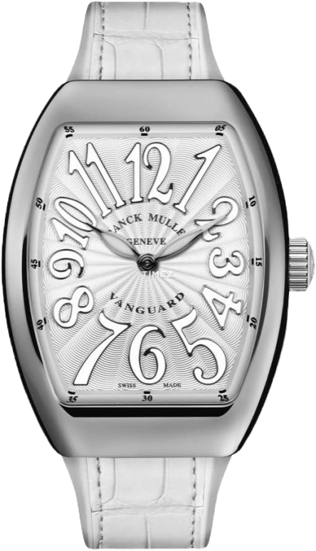 Franck Muller,VANGUARD 32x42.30mm,32x42.30mm,Stainless Steel,Silver,Quartz,In-house Caliber,Sapphire,Crystal Glass,V 32 QZ BC AC