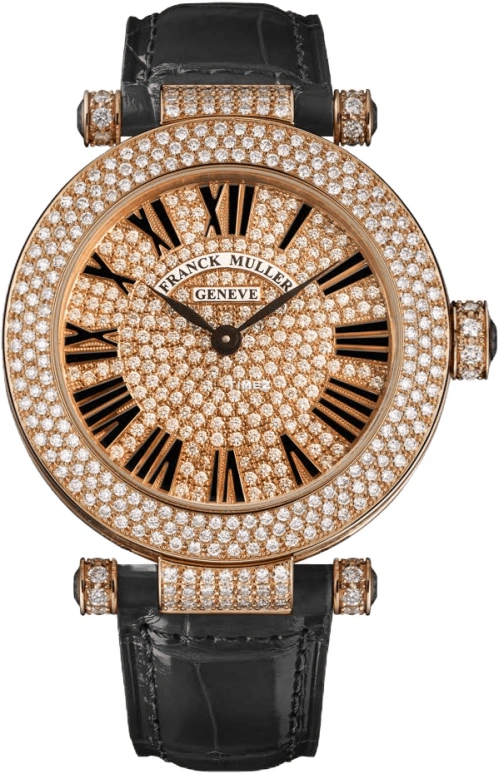 Franck Muller,Classic 42mm,42mm,Rose Gold,Quartz,In-house Caliber,Sapphire,Crystal Glass,4200 QZ R D3 CD 5N