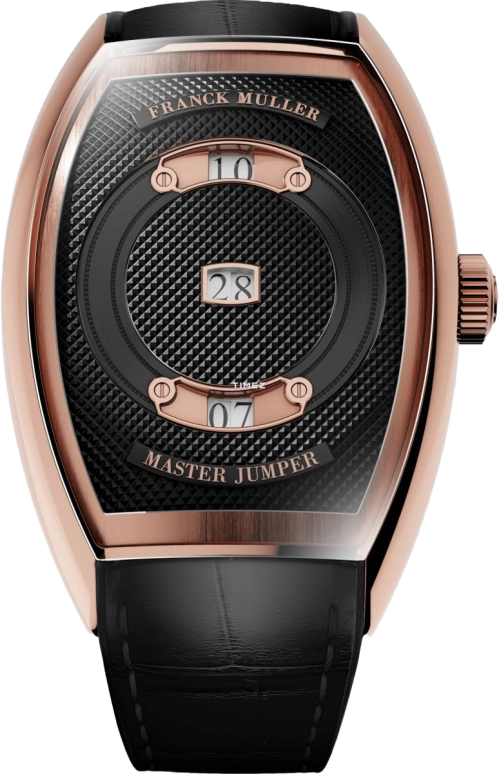 Franck Muller,Classic 40.20x55.40mm,40.20x55.40mm,Rose Gold,Black,Rose Gold,Handwound,Big Date,Sapphire,Crystal Glass,CX 40 MJ 5N ACBR