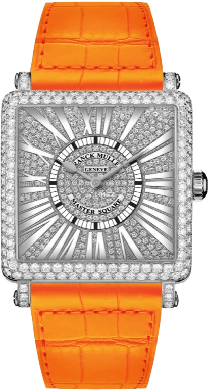 Franck Muller MASTER SQUARE 6002 S QZ REL R D CD OG