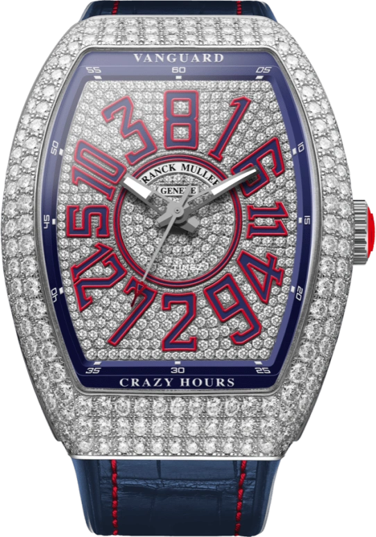 Franck Muller Crazy Hours V 32 CH D CD AMERICA BL