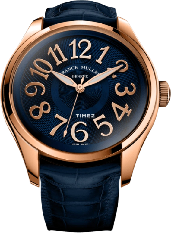 Franck Muller,Classic 43x50.60mm,43x50.60mm,Rose Gold,Blue,Automatic,42hours,In-house Caliber,R 43 SC AT FO 5N 5N ACBUBR