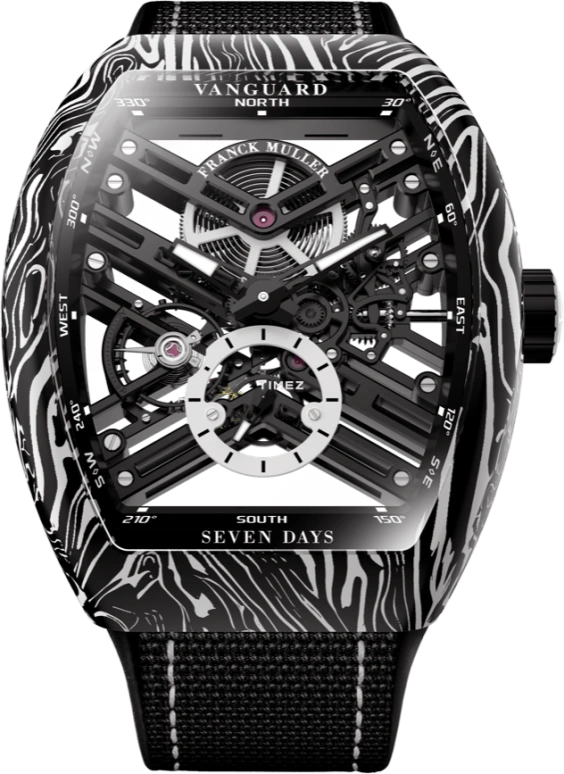 Franck Muller VANGUARD V 43 S6 SQT CARBONE AMS BC NR