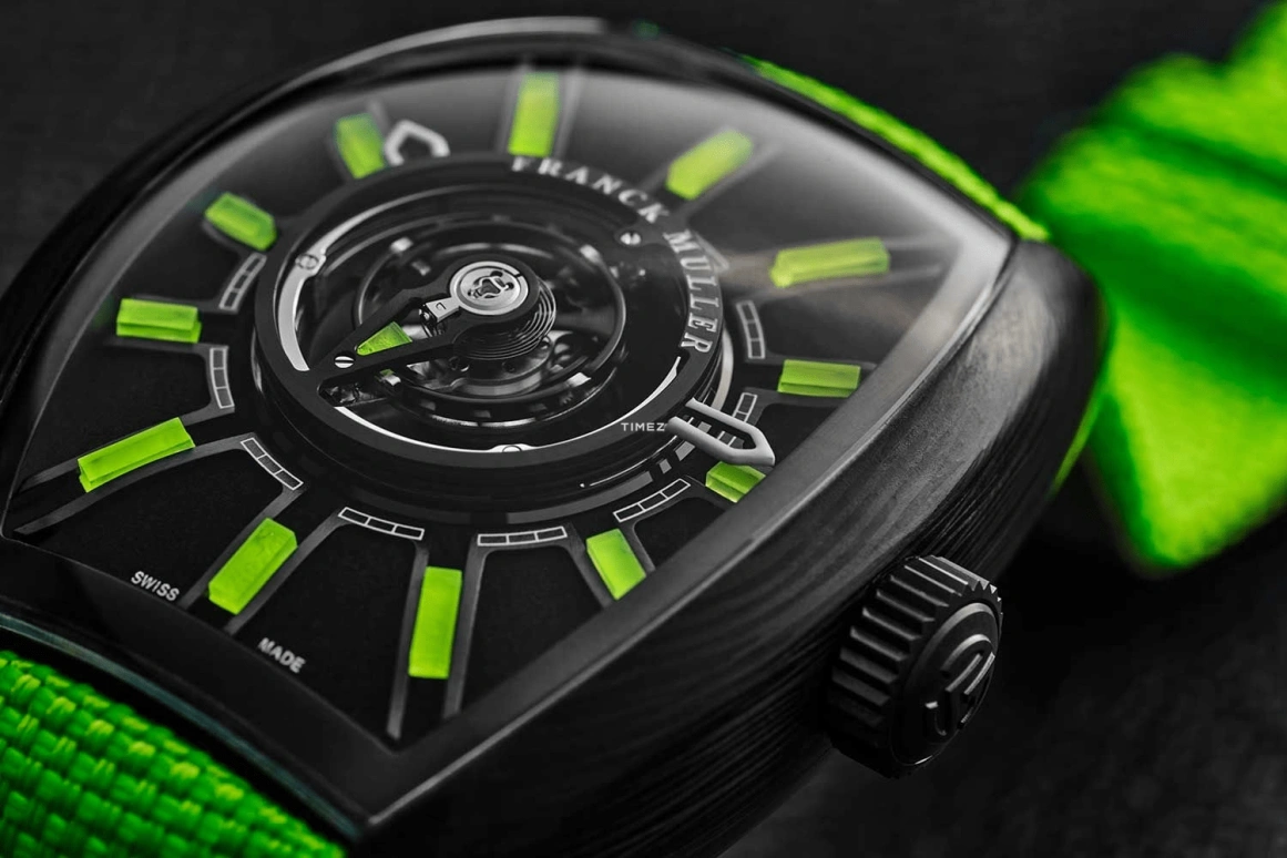 Franck Muller,Other 40mm,40mm,Carbon,Titanium,Black,Automatic,Tourbillon,Sapphire,Crystal Glass,CX 40 T CTR FLASH ACNRBR ACBR