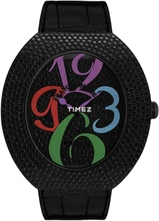 Franck Muller,Infinity 50x53mm,50x53mm,White Gold,Black,Sapphire,Crystal Glass,Setting,Diamonds,3650 QZ A COL DRM NR D CD