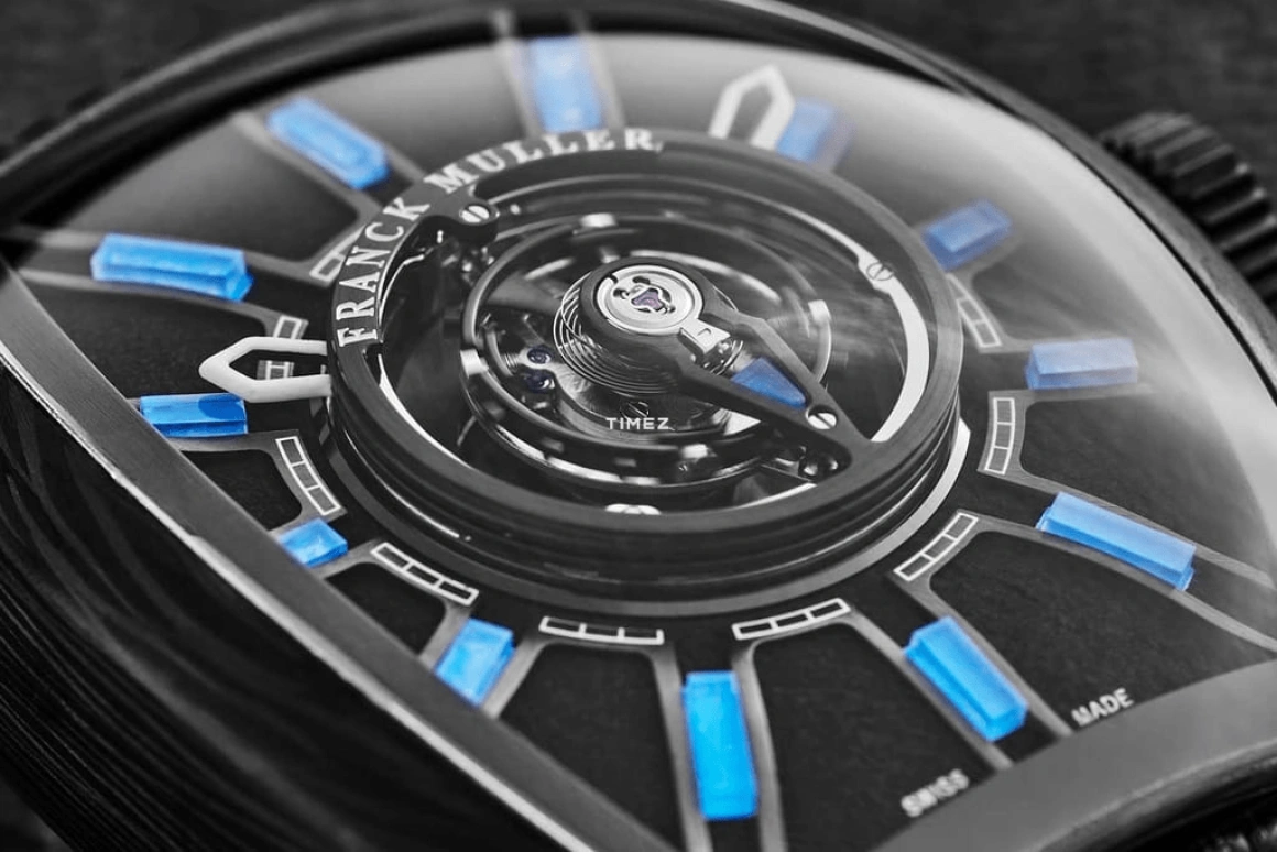 Franck Muller,Other 40mm,40mm,Stainless Steel,Titanium,Black,Automatic,Tourbillon,Sapphire,Crystal Glass,CX 40 T CTR FLASH ACBR TTNRBR