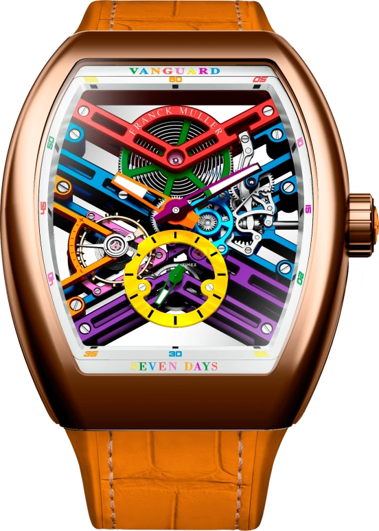 Franck Muller VANGUARD V 45 S6 SQT COL DRM OR