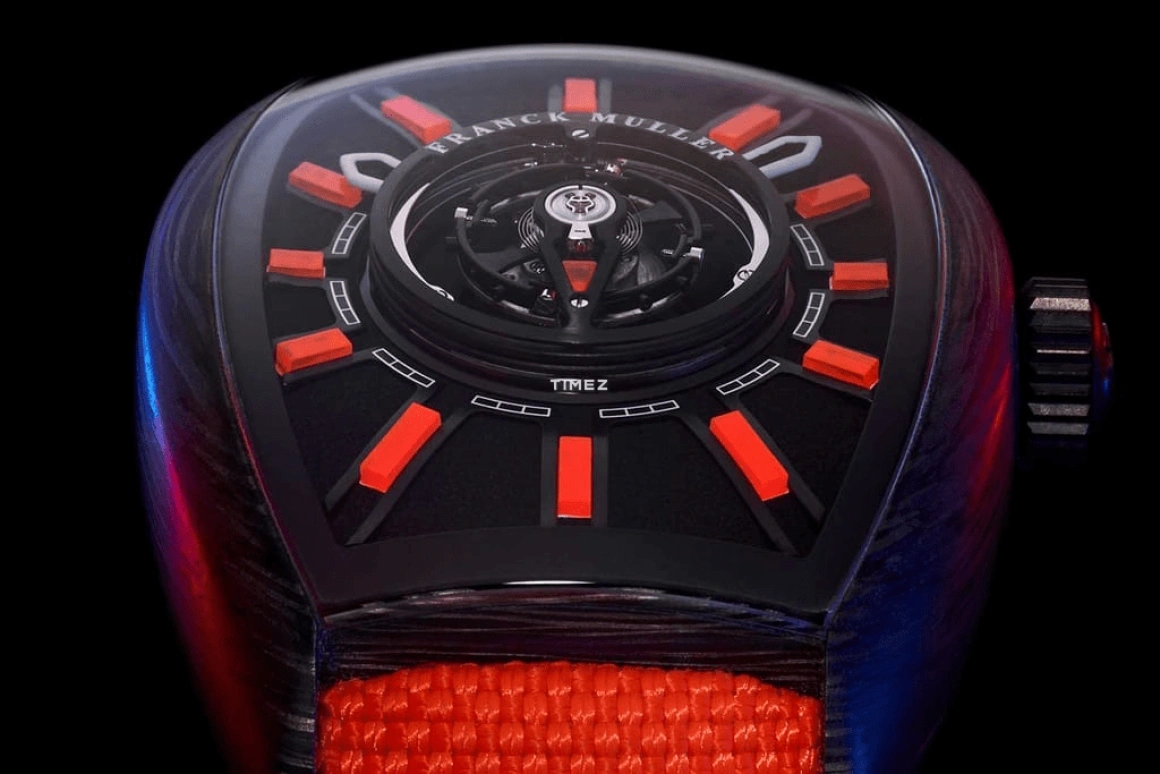Franck Muller,Other 40mm,40mm,Titanium,Stainless Steel,Grey,Automatic,Tourbillon,Sapphire,Crystal Glass,CX 40 T CTR FLASH AC ACBR
