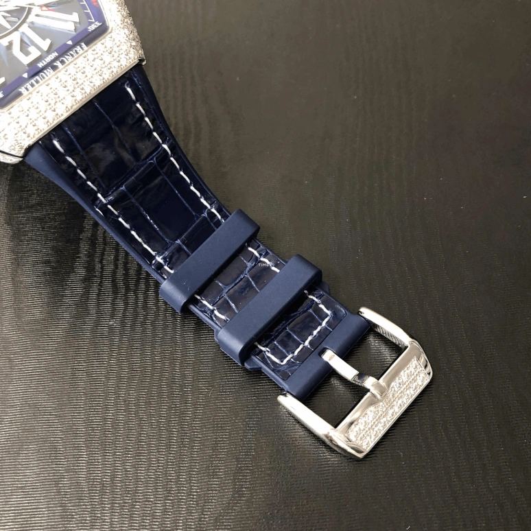 Franck Muller,MEN'S 45mm,45mm,Stainless Steel,Blue,Automatic,Day,Sapphire,Crystal Glass,V 45 SC DT YACHTING