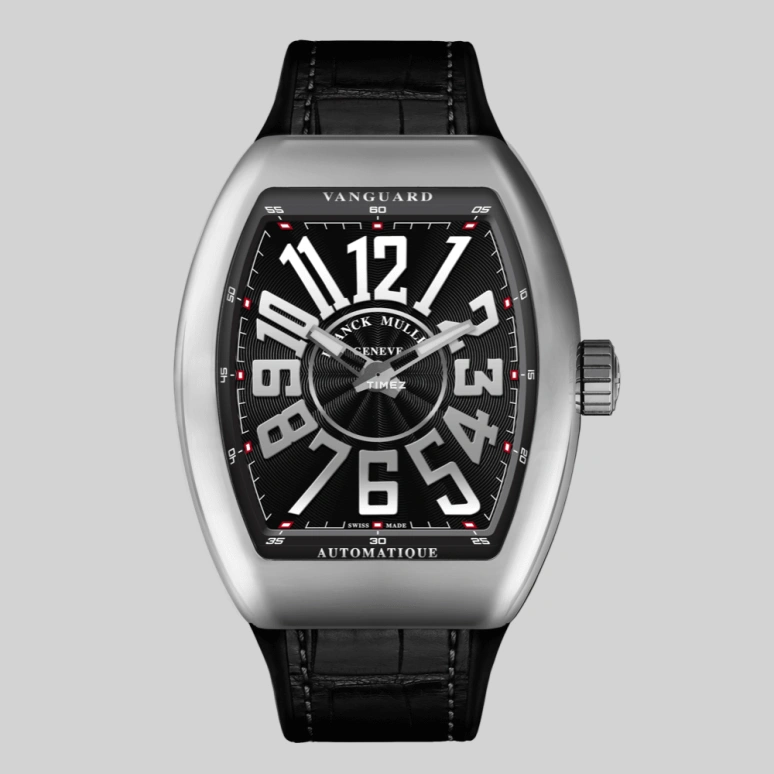 Franck Muller,VANGUARD 41x49.95mm,41x49.95mm,Stainless Steel,Silver,Automatic,38hours,In-house Caliber,V 41 S REL FO NR AC