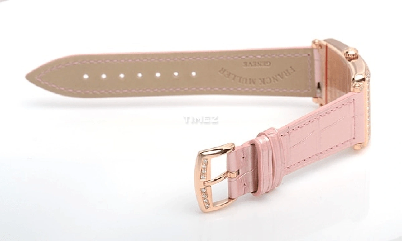 Franck Muller,LONG ISLAND 44x26mm,44x26mm,Rose Gold,White,Quartz,Sapphire,Rectangular,952QZ REL MOP D1R CD8
