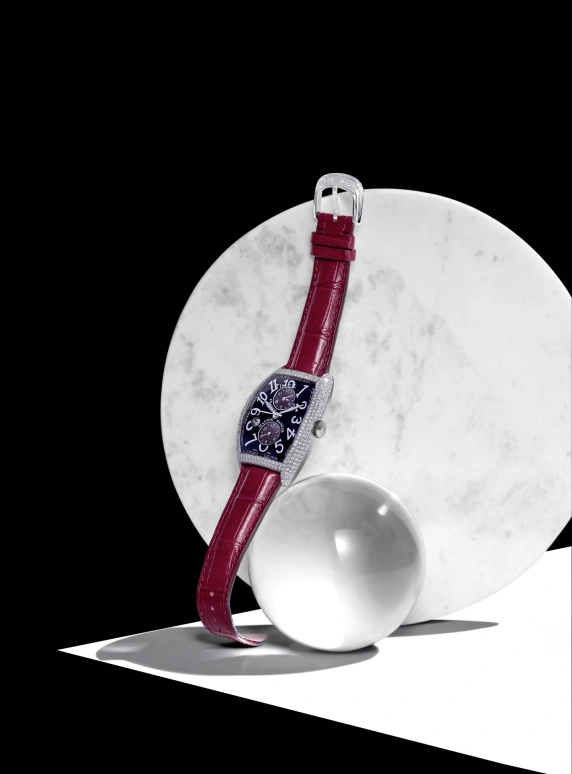 Franck Muller,Master Banker 39.60x55.40mm,39.60x55.40mm,Black,Day,Dule Time,Sapphire,Tonneau,8880 MB SC DT II D PRU