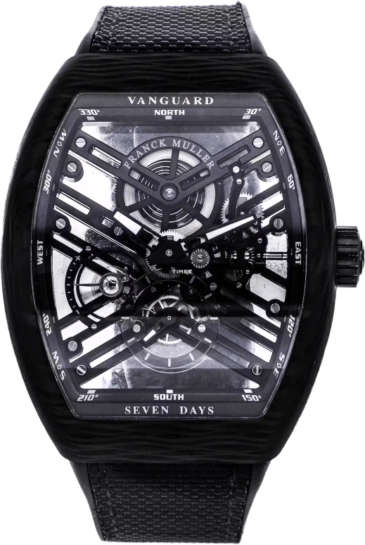 Franck Muller MEN'S V 45 S6 SQT CARBONE NR