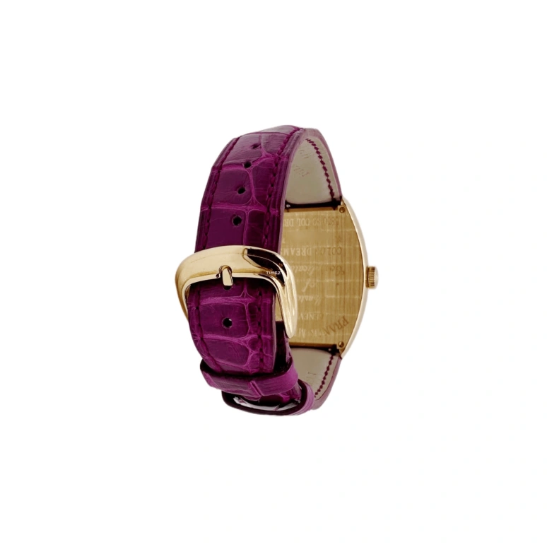 Franck Muller,Color Dreams 45x32mm,45x32mm,Rose Gold,White,Multi-Color,Automatic,42hours,Sapphire,5850 SC COL DRM 5N