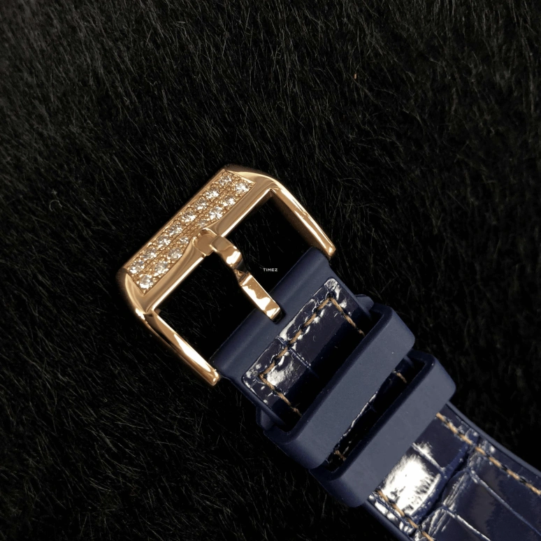 Franck Muller,New Saratoga 44mm,44mm,Rose Gold,Blue,Automatic,Day,Sapphire,Crystal Glass,V45 SC DT YACHTING 5N