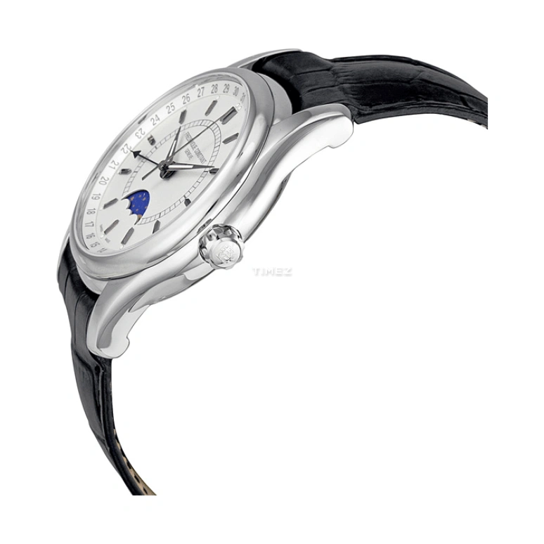Frederique Constant,Other 43mm,43mm,Stainless Steel,White,Automatic,Moonphase,Day,FC,FC-330S6B6