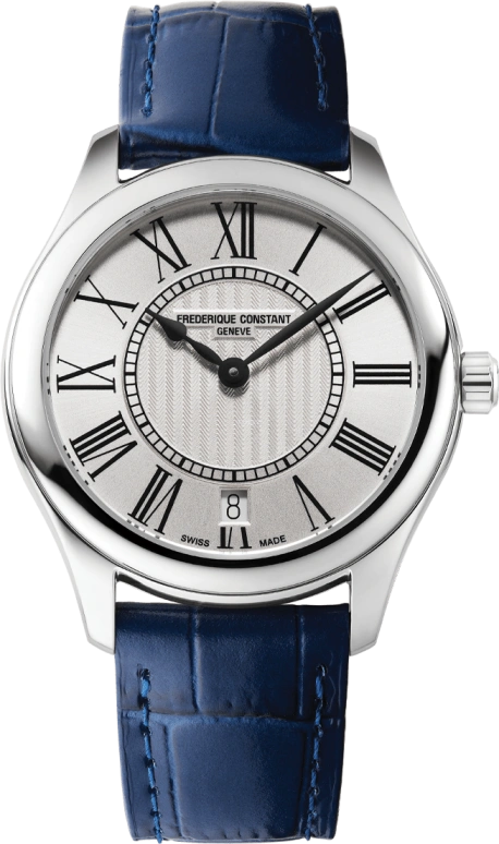Frederique Constant,Classics 36mm,36mm,Stainless Steel,Silver,In-house Caliber,Sapphire,Crystal Glass,FC,FC-220MS3B6