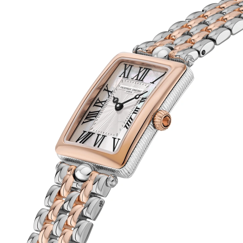Frederique Constant,Classics 28mm,28mm,Stainless Steel,White,Quartz,In-house Caliber,Sapphire,Crystal Glass,FC,FC-200MPW2AC2B