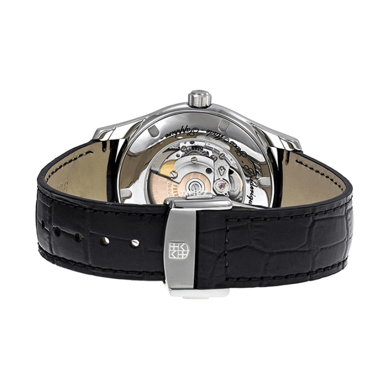 Frederique Constant,Other 43mm,43mm,Stainless Steel,Black,Automatic,Moonphase,Day,FC,FC-330B6B6